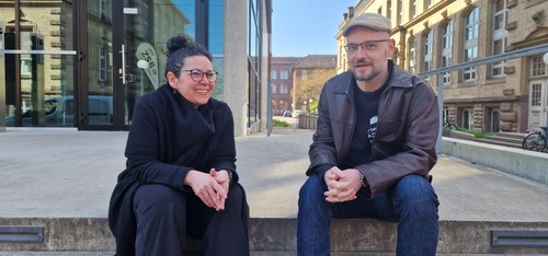 Ansprechpersonen Nadja Legrum-Khaled und Jan Fritz