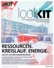 Cover lookKIT zum Thema Ressourcen. Kreislauf. Energie.