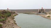 Staudamm am Fluss Upper-Atbara im Sudan. Präzise saisonale Niederschlagsprognosen ermöglichen einen optimierten Betrieb. Foto: Harald Kunstmann, KIT 