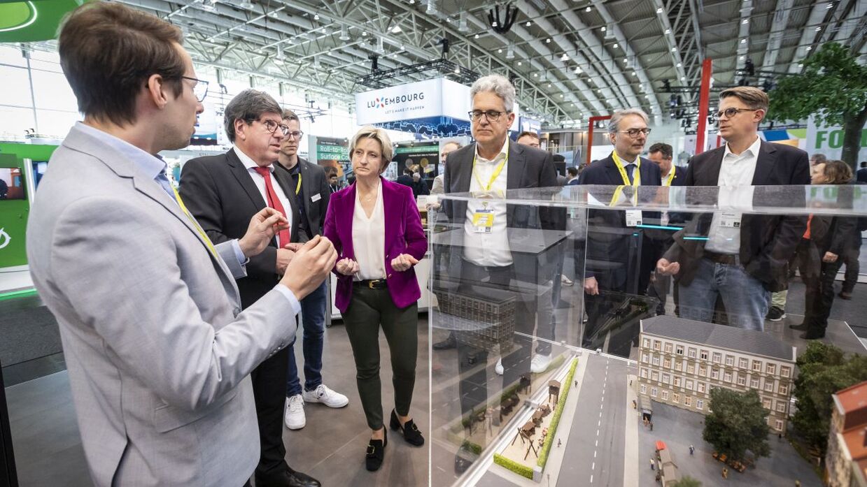 Vizepräsident.Thomas Hirth und Nicole Hoffmeister-Kraut, Ministerin für Wirtschaft, Arbeit und Tourismus des Landes Baden-Württemberg